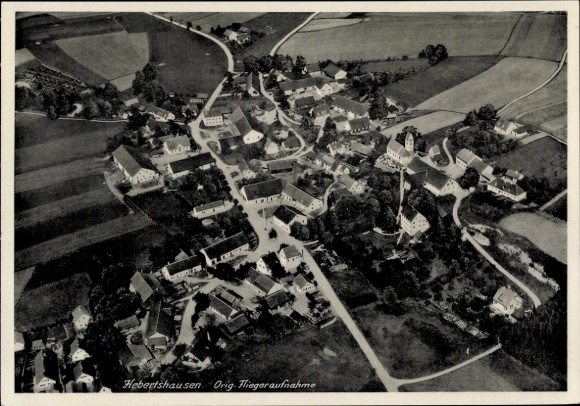 Ansichtkaart Herbertshausen Bad Laasphe in Westfalen, luchtfoto