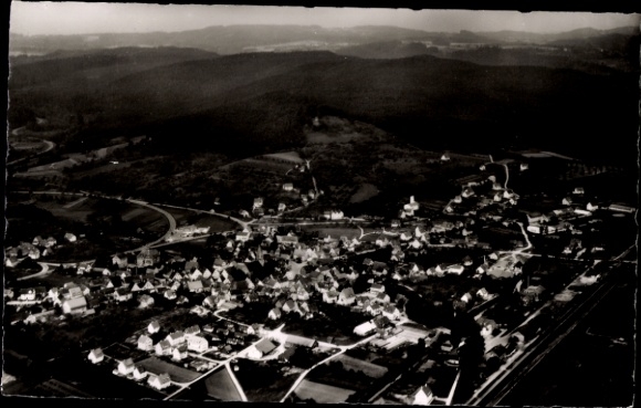 Ak Sulzbach an der Murr, Fliegeraufnahme