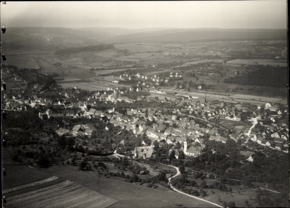 Photo Usingen in the Taunus Hessen, aerial photograph