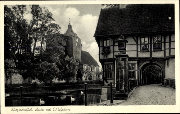 PC Burgsteinfurt Steinfurt in Münsterland, guard, castle tower