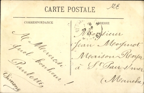 Postcard Choisy le Roi Val de Marne, Presbyterian monastery