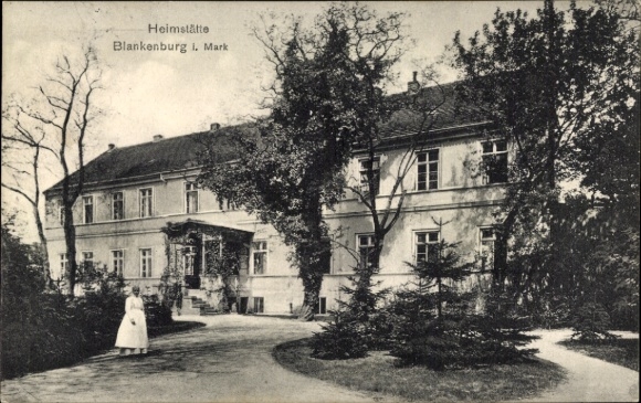 Ak Berlin Weißensee Blankenburg, Heimstätte