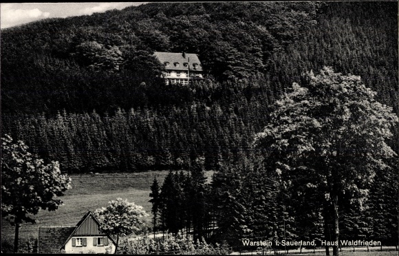 PC Warstein in the Sauerland, house Waldfrieden
