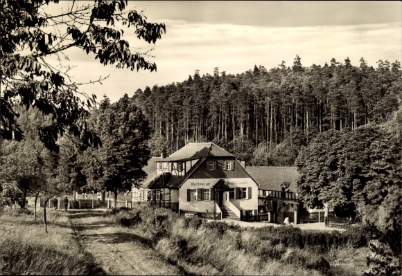 Ak Weißenborn Holzland Thüringen, Mühltal, Waldhaus Zur Meuschkensmühle