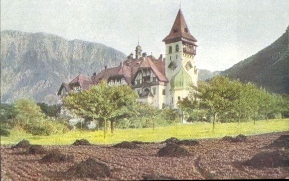 Postcard Klagenfurt am Wörthersee Carinthia, Karawankenhof, mountain landscape,