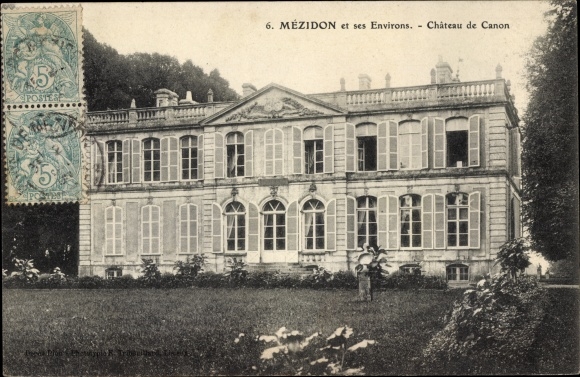 Ak Mézidon Calvados, Chateau de Canon