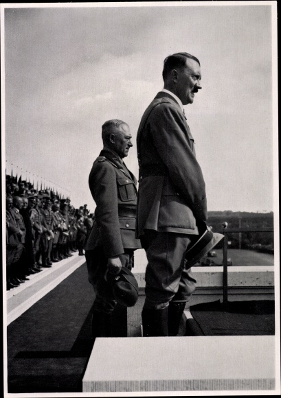 Collective picture Adolf Hitler, Reich Labor Leader Hierl, RAD, Reich Party Rally 1935, collective work 15 picture 31