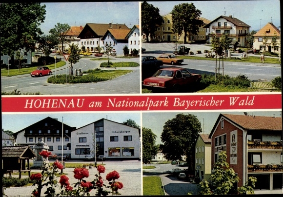 Postcard Hohenau am Bayerischen Wald Niederbayern, Gasthof-Pension Hohenauer Hof