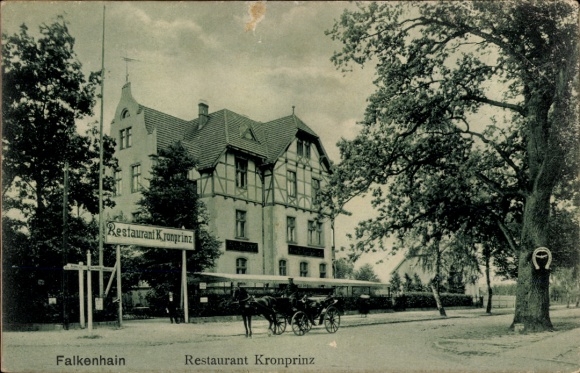 KP Falkenhain Falkensee w Havelland, restauracja Kronprinz