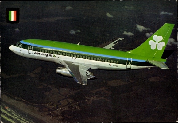 KP irlandzki samolot pasażerski Boeing 737-248C, Aer Lingus