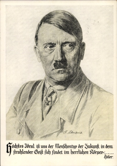 Artysta KP Adolf Hitler, Naszym najwyższym ideałem jest typ człowieka przyszłości, sportu i państwa