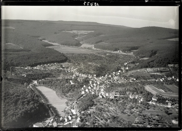 Photo Rambach Wiesbaden in Hesse, aerial photograph