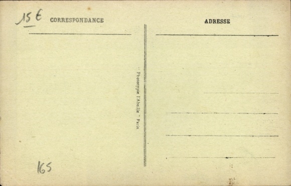 Postcard Colombes Hauts de Seine, L'Entrée du Stade