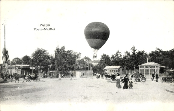 AK Paris XVII., in jersey, bal