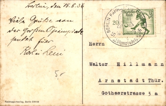 PC Olympia Berlin 1936, flags of the participating countries