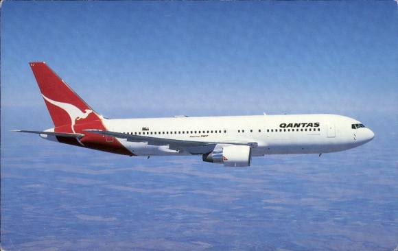KP australijski samolot pasażerski, Qantas, Boeing 767