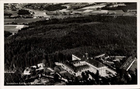 Postcard Kohlbruck Passau in Lower Bavaria, aerial photograph