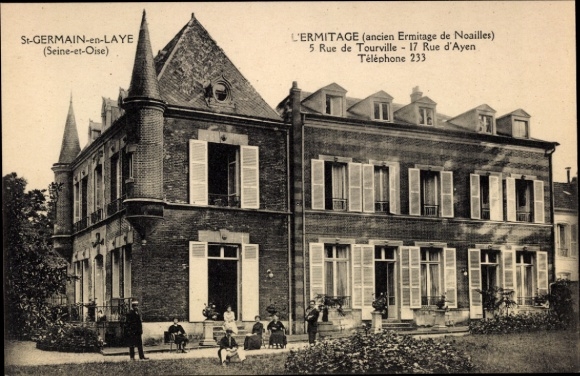 Ak Saint Germain en Laye Yvelines, Ermitage