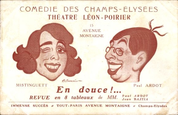 PC Paris IX Opéra, MISTINGUETT, Paul ARDOT