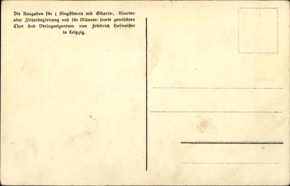 Artist song Postcard Günther, Anton, Gottesgab, Mei Vaterhaus, Erzgebirge dialect No. 18