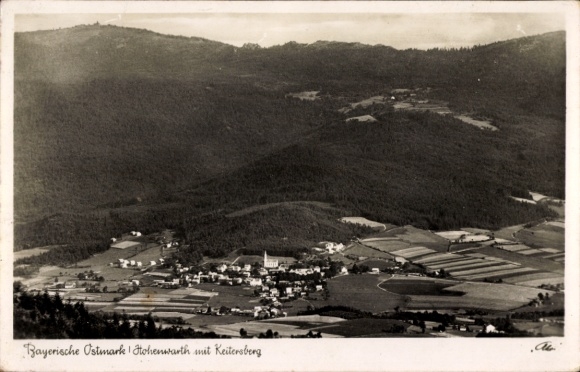 Ak Hohenwarth Oberpfalz Bayern, Gesamtansicht, Keitersberg