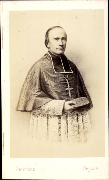 Carte de Visite Georges Darboy, Bishop of Nancy, Archbishop of Paris