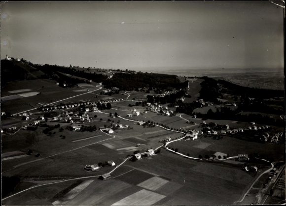 Photo Hohenpeißenberg Peißenberg Upper Bavaria, aerial photograph