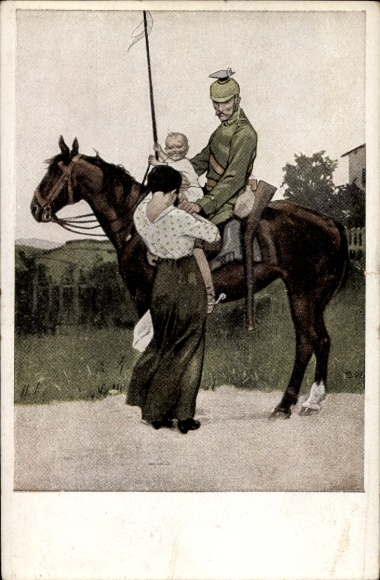 Artysta KP Wennerberg, Bruno, żegnamy, Ulane żegna się z rodziną