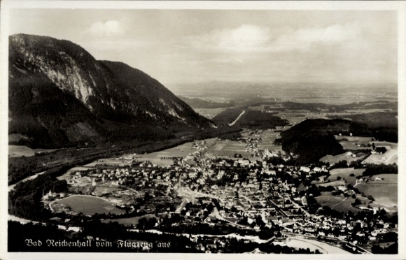 Ak Bad Reichenhall in Oberbayern, Fliegeraufnahme