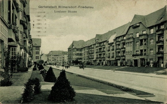 Ak Berlin Schöneberg Friedenau, Landauer Straße