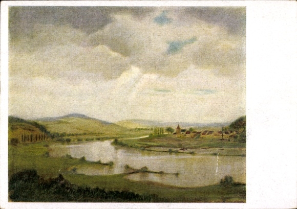 Artist Postcard Gradl, Hermann, Am Main