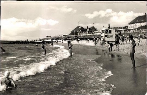 10 alte Ak Westerland auf Sylt, diverse Ansichten