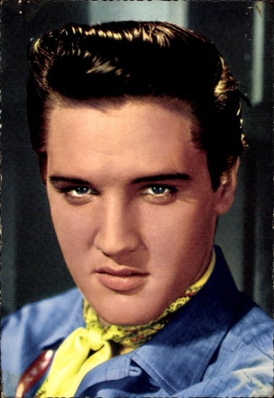 KP aktor i piosenkarz Elvis Presley, portret