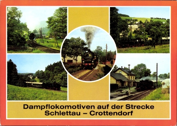 Ak-stoomlocomotieven, route Schlettau Crottendorf, locomotief 86 1001, station Walthersdorf, Zschopautal