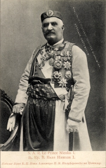 Picture Prince Nicolas I of Montenegro, portrait