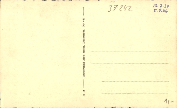 Postcard Bad Sooden Allendorf in Hessen, Eschtruth'sches Haus with Kirchstraße