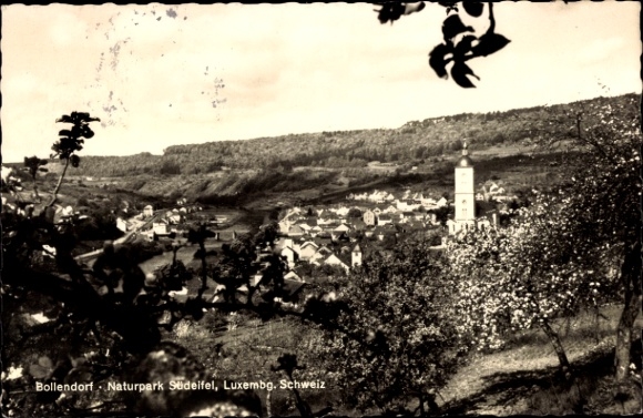 Postcard Bollendorf in the Eifel Palatinate, South Eifel Nature Park