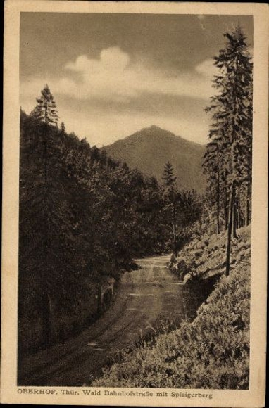 8 old PCs Oberhof in Thuringia, various views