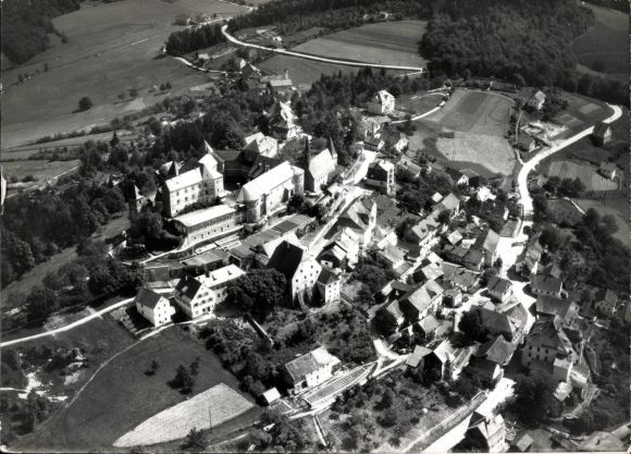 foto Fürstenstein in Neder-Beieren, luchtfoto