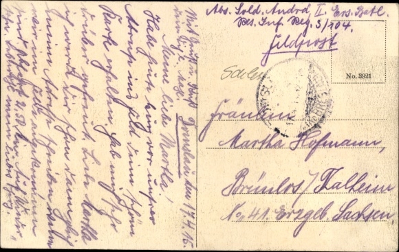 Postcard Breslau (Wrocław) in Schlesien, Schweidnitzer Straße, tram