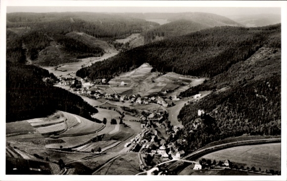 Ak Hammereisenbach Bregenbach Vöhrenbach im Schwarzwald Baden, Fliegeraufnahme