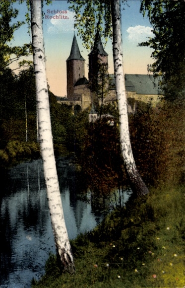 Ak Rochlitz Sachsen, Schloss