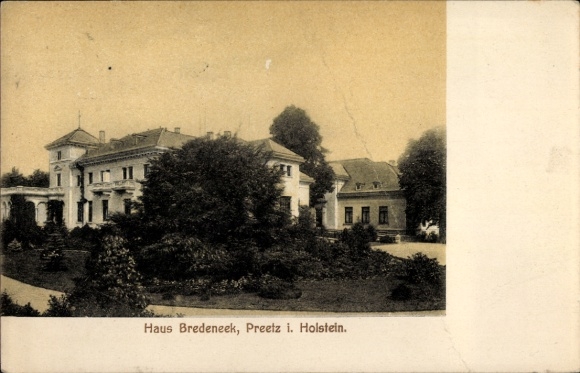 Postcard Preetz in Holstein, Haus Bredeneek