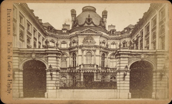 Cabinet Photo Bruxelles Brussel, Palais du Comte de Flandre