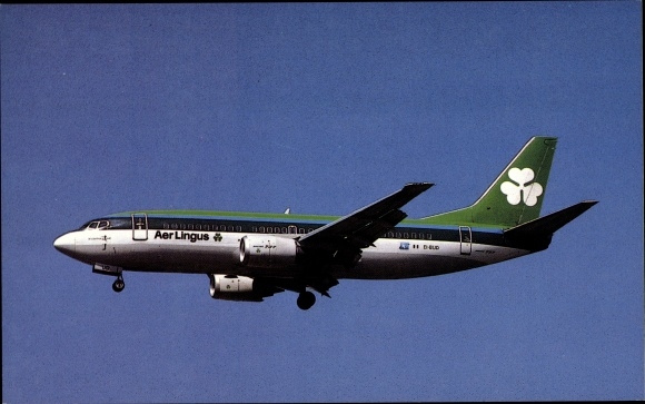 KP irlandzki samolot pasażerski, AER LINGUS, Boeing 737-348, EI-BUD, MSN 23809