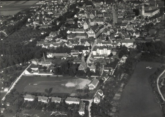Foto Dillingen an der Donau, Fliegeraufnahme