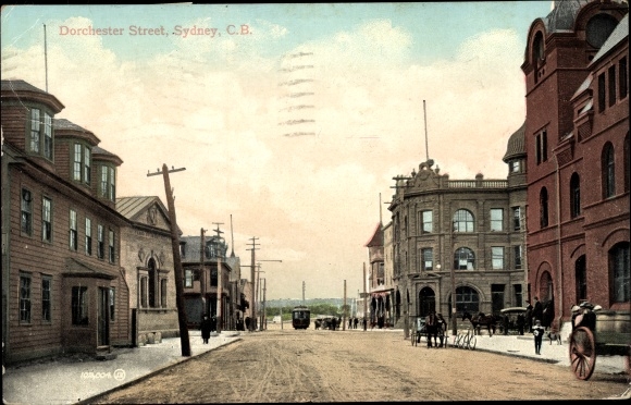 Ak Sydney Cape Breton Nova Scotia Kanada, Dorchester Street