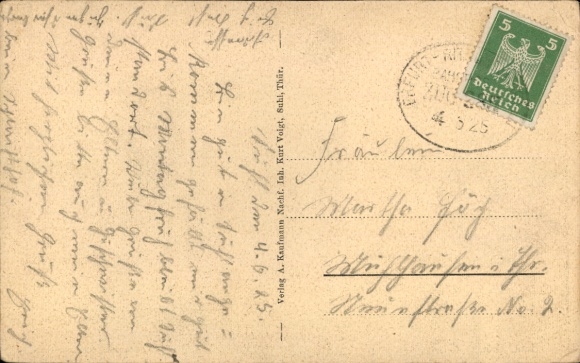 Postcard Suhl in Thuringia, part of the Herrenteiche with a view of the Kreuzkirche, rowing boats, fountain