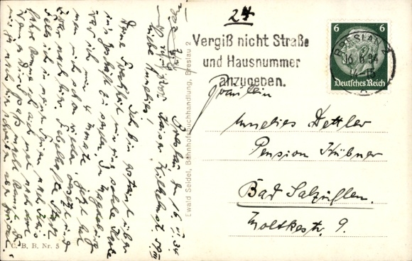 KP Breslau Śląsk, Schweidnitzer Keller, Tramwaj