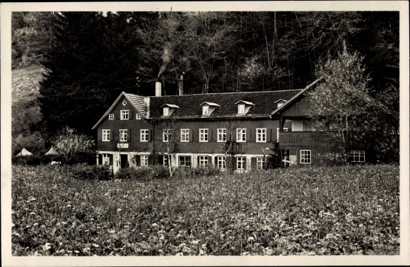 Ak Kranzegg Rettenberg im Allgäu, Pension Haus am Wildbach